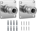 PWACCS Pressure Washer Foam Cannon Holder, 1/4" Quick Connect Automatic Foam Cannon Mount, Stainless Steel Pressure Washer Nozzle Tip Holder, Pressure Washer Accessories Storage Rack 2 Pack