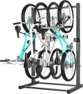 Ultrawall Freestanding Bike Rack, Vertical Bike Storage Stand for Garage, Indoor Bicycle Organizer, Holds Up to 4 Bikes