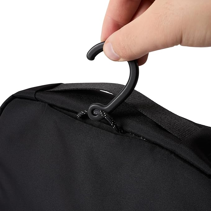 Bellroy Hanging Toiletry Kit (hanging 3 liter toiletry bag for men and women, and designed for travel) - Black