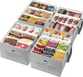 The Original Chest Freezer Organizer Bins, Stackable Storage Organizers, Deep Freezer Dividers, Handles, Heavy-Duty, Water-Proo (4 Pack Large 19x14x9)