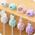 8Pack Cord Organizer, Cable Clips Clasp Cord Holder for Nightstand Home Office Desk Accessories Cable Organizer, Stocking Stuffers for Women, Christmas for Gifts for Women, Wife, Mom, Her, Teen Girls