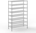 21" Deep x 48" Wide x 74" Height Wire Shelving Kit | 8-Tier | NSF Commercial Storage Rack Unit