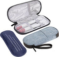Insulin Cooler Travel Case with 90g TSA Approved Ice Packs – Insulated Diabetic Medication Bag for Insulin Pens & Supplies – Compact & Waterproof for Daily Use & Travel