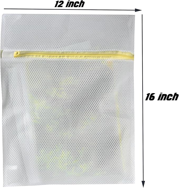 20 Pcs Medium Laundry Bags for Washing Machine, Lingerie Bags for Washing Delicates, Durable Honeycomb Mesh Laundry Bags for Delicates