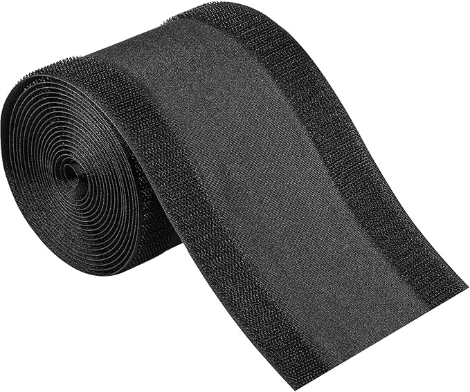 WILLBOND Carpet Cord Cover Cable Protector Floor Cover Cable Protector Management Only for Commercial Office Carpet(9.84 ft,Black)