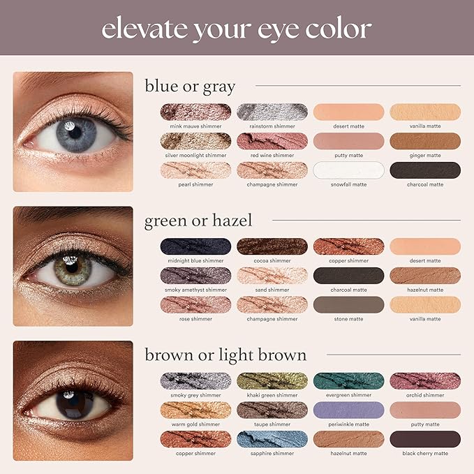 Julep Eyeshadow 101 Cream-to-Powder Waterproof Shadow Stick – Copper Shimmer – Long-Lasting, Crease-Proof, Shimmer Cream Eyeshadow with Built-in Smudger