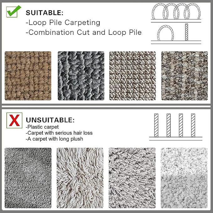 WILLBOND Carpet Cord Cover Cable Protector Floor Cover Cable Protector Management Only for Commercial Office Carpet(39.37 ft,Brown)