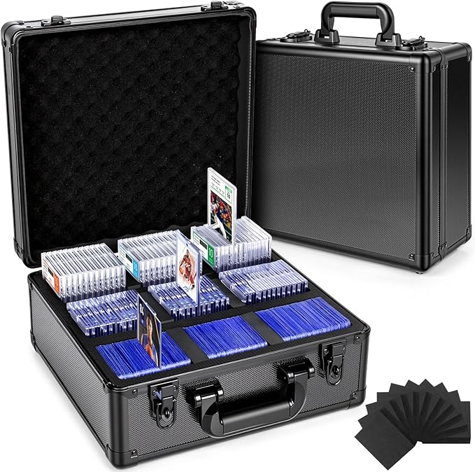 Graded Card Storage Box, Top Loader Boxes, Sports Trading Card Storage Case, Slab PSA/GMA/CSG/SGC/HGA Magnetic Holder, Baseball Football Card Case