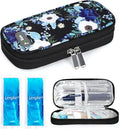 YOUSHARES Insulin Cooler Travel Case - Portable Refrigerated Medicine Case for Insulin Pen, Medication and Diabetic Supplies with 2 TSA Approved Ice Pack