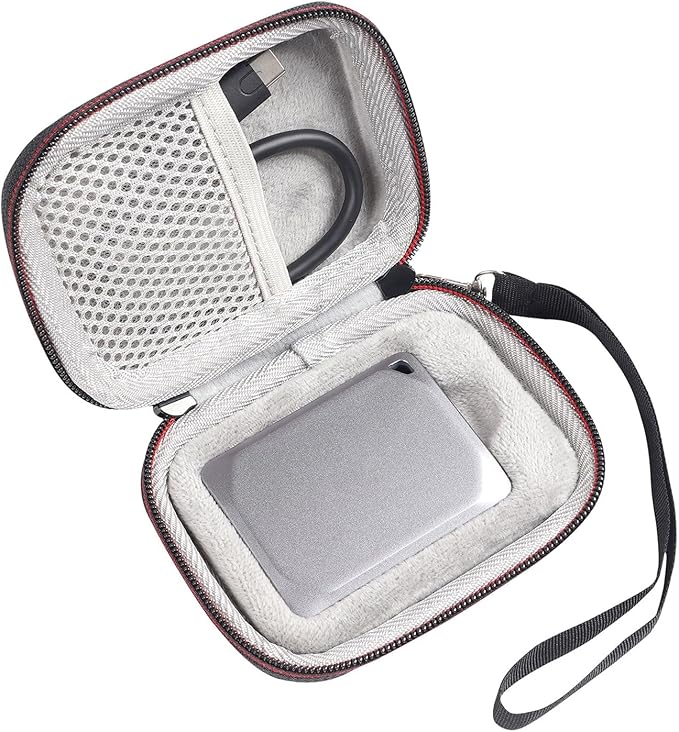 and SSD Carrying Case for X9 X10 Portable Protection for Your Files Storage Case