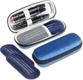 Insulin Cooler Travel Case with 2 Ice Packs, Portable Medication Diabetic Cooler Organizer Bag for Daily Life and Trip Use, Blue
