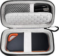 Hard Case Compatible with SanDisk Extreme PRO 500GB 1TB 2TB 4TB Portable External SSD. Carrying Travel Holder for Crucial X8 Solid State Drive (Box Only)