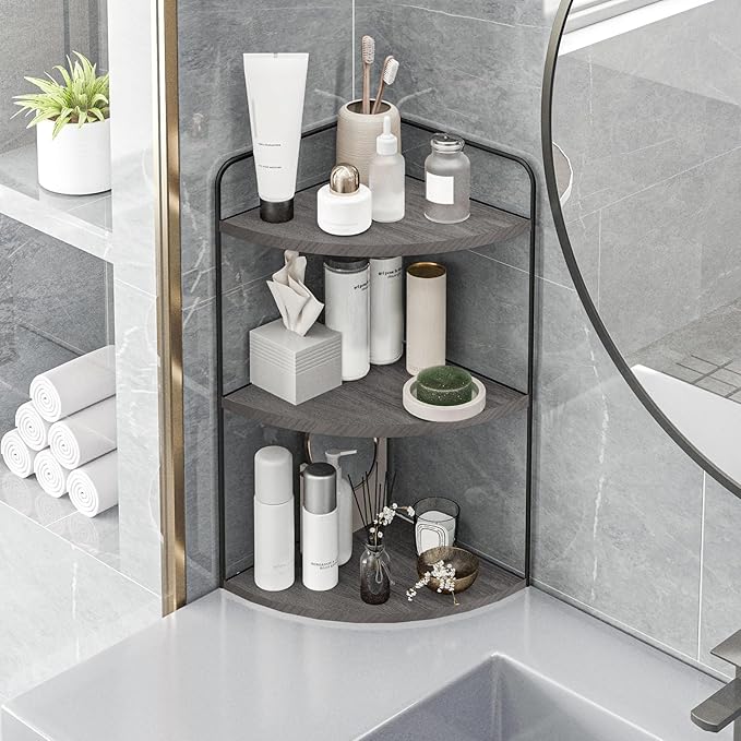 Bathroom Counter Organizer,Countertop Organizer,Vanity Organizers,Bathroom Storage,Bathroom Sink Organizers,Counter Shelf,Corner Counter,Corner Shelves