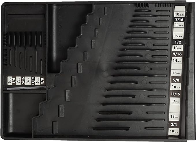 WRENCH ORGANIZER (BLACK) - Made in USA