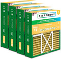 Filterbuy 22x24x5 Air Filter MERV 11 Superior Pet & Allergy Defense (4-Pack), Electrostatic Pleated HVAC AC Furnace Filters for Amana, Goodman, and Five Seasons (Actual Size: 22.06 x 23.94 x 5.25)