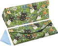 Foldable Glasses Case, Magnetic PU Leahter Sunglasses Case, Cute Hard Shell Folding Eyeglass Cases for Women Kids