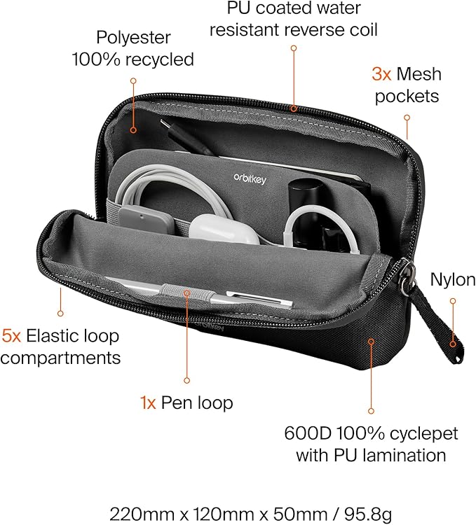 Orbitkey - Desk Pouch (Black)