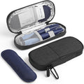 Insulin Pen Cooler Travel Case Diabetic Medication Insulated Cool Organizer with 2 Reusable Ice Packs for Insulin Pen and Other Diabetic Supplies, for the Daily Life and Trip(Black)