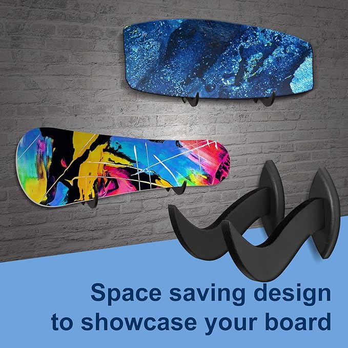 Hang 11 Surfboard Wall Mount - Surf Board Wall Hangers, Surfboard Mount, Beautiful Sustainable Wooden Rack, Perfect to Display Your Board, Surf Racks, Horizontal Hanger, Surfing Accessories