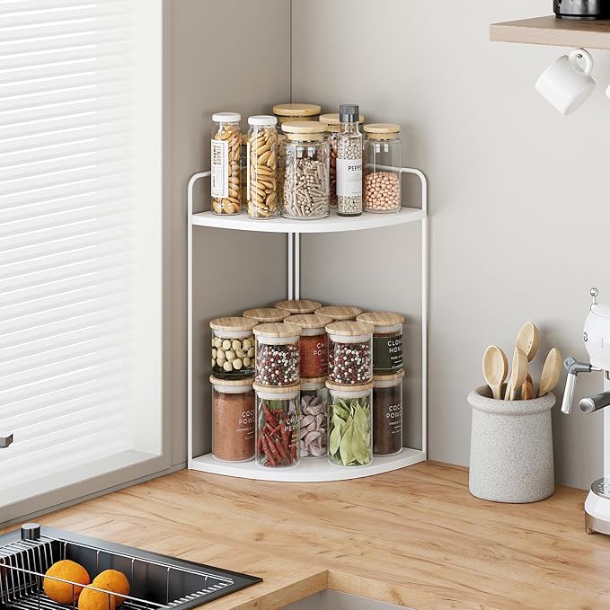 Bathroom Counter Organizer,Countertop Organizer,Vanity Organizers,Bathroom Storage,Bathrooms Sink Organizers,Counter Shelf,Corner Counter,Corner Shelves
