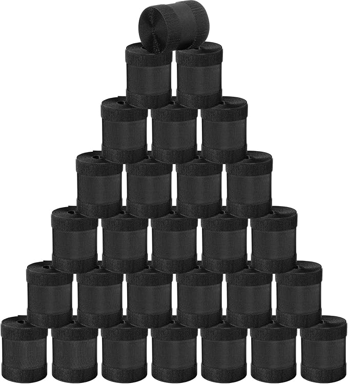 WILLBOND Carpet Cord Cover Cable Protector Floor Cover Cable Protector Management Only for Commercial Office Carpet(295.28 ft,Black)
