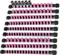 Socket Organizer Drive ABS Tools - Pink Socket Holder, Premium Quality 9 Pieces Socket Holders Kit 1/4-Inch x 48 Clips, 3/8-Inch x 45 Clips, 1/2-Inch x 36 Clips