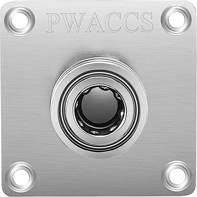 PWACCS Pressure Washer Gun Holder, Foam Cannon Holder, 1/4" Quick Connect Foam Cannon Wall Mount, Foam Gun Storage Rack Wall Mount Tool Holder for Organize and Store Power Washing Accessories, 4 Pack