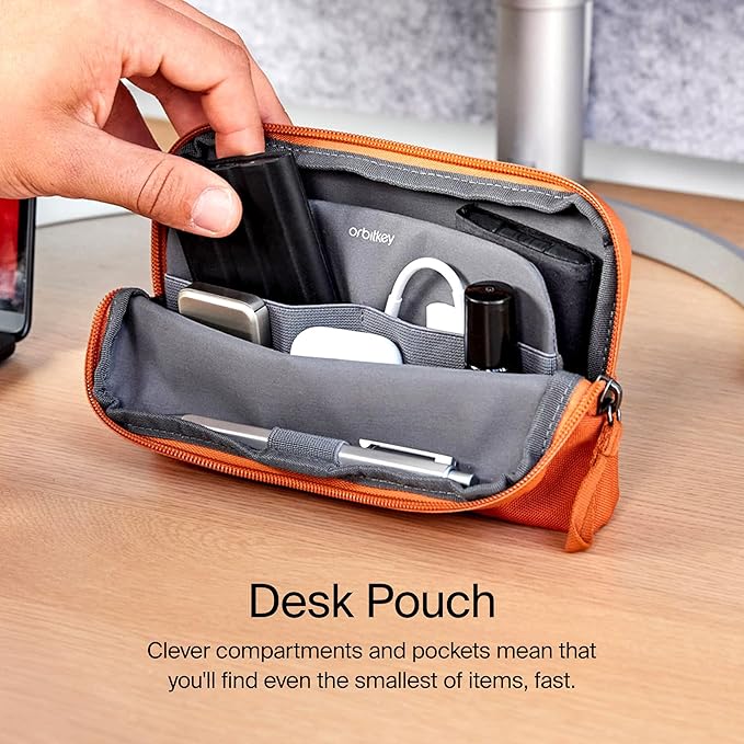 Orbitkey - Desk Pouch (Terracotta)
