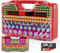 Battery Organizer Storage Holder Box Case with Tester - 285 Batteries Double-Sided Variety Pack, Holds AA AAA 4A C D Cell 9V 3V Lithium LR44 CR2 CR123 CR1632 18650 Button