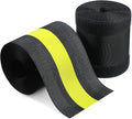 WILLBOND Carpet Cord Cover Cable Protector Floor Cover Cable Protector Management Only for Commercial Office Carpet(19.69 ft,Black and Yellow)