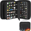 Fireproof Pin Display Book for Collectors, 6 Pages Enamel Pin Display Case, Travel Pin Trading Book, Pin Holder Board Storage for Sports Pins, Memorial Pins, Brooches, Badges, Accessories (Bag Only)