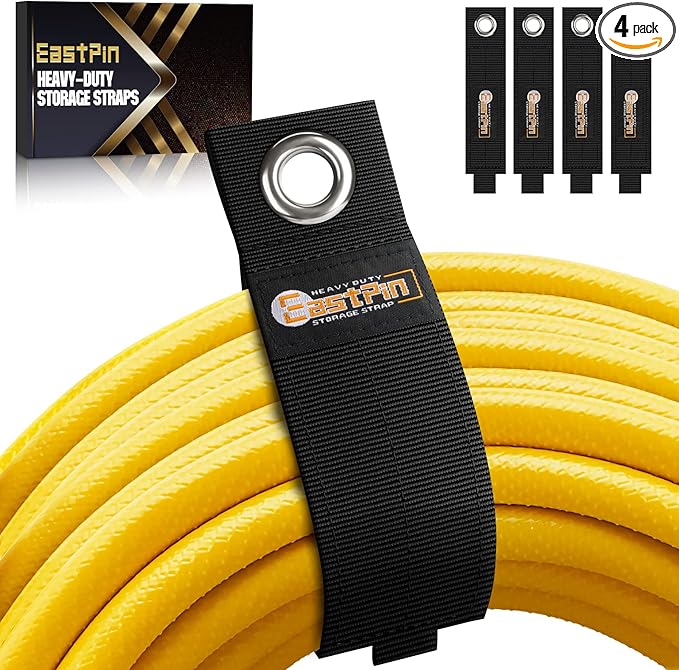 Stocking Stuffers for Men Storage Straps - Extension Cord Organizer Holder Gadgets for Men Cable Wrap Keeper for Hoses Rope Garage Cord Organizers Tools for Men Gifts for Men Who Have Everything