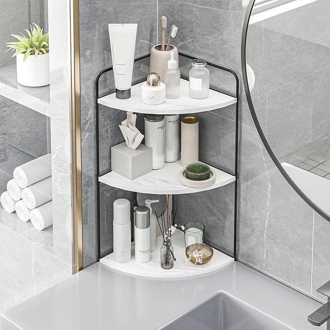 Bathroom Counter Organizer,Countertop Organizer,Vanity Organizers,Bathroom Storage,Bathroom Sink Organizers,Counter Shelf,Corner Counter,Corner Shelves