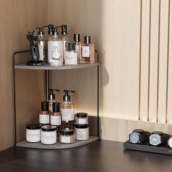 Bathroom Counter Organizer,Countertop Organizer,Vanity Organizers,Bathroom Storage,Bathrooms Sink Organizers,Counter Shelf,Corner Counter,Corner Shelves