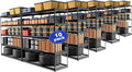 WORKPRO 5-Tier Metal Shelving Unit, 48”W x 24”D x 72”H, Heavy Duty Adjustable Storage Rack, 4000 lbs Load Capacity (Total), for Garage, Basement, Warehouse, 10 Pack