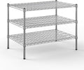 24" Deep x 36" Wide x 27" Height Wire Shelving Kit | 3-Tier | NSF Commercial Storage Rack Unit