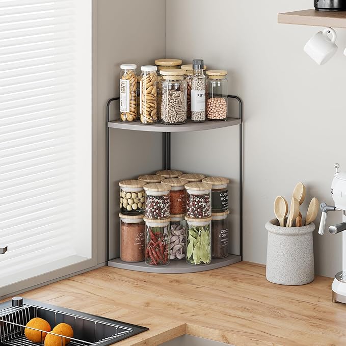 Bathroom Counter Organizer,Countertop Organizer,Vanity Organizers,Bathroom Storage,Bathrooms Sink Organizers,Counter Shelf,Corner Counter,Corner Shelves