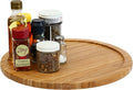 YBM HOME Pack of 6 Bamboo Lazy Susan Single Turntable (14")