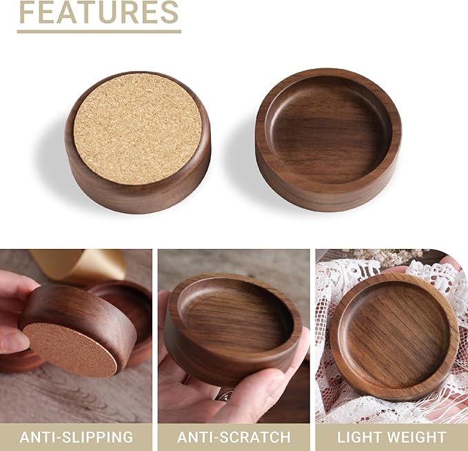 Walnut Wood Ring Holder, Engraved Jewelry Dish and Storage Tray, Unique Gift for Her, Valentine’s Day Gift