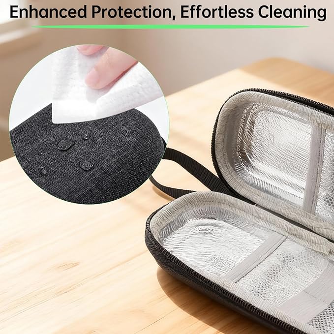 Cooler Travel Case Compatible with Ozempic Pen, Travel Cooler with Reusable Ice Pack, Insulated Cooling Bag, Storage Pen and Other Supplies, Ideal for Trip and Daily Life