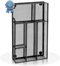 Desk Drawer Organizer, Office Drawer Divider Organizer Tray with 6 Compartments, Metal Mesh Desktop Organization and Accessories for Stationery Makeup Kitchen Toolroom School ＆ Office, 11x6.1x1.38 in