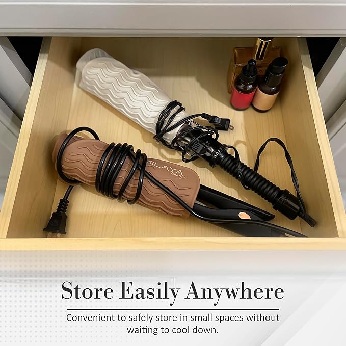 Heat Resistant Mat - Curling Iron Holder - Silicone Heat Resistant Mat - Makeup Mat - Hot Tools Mat - Hot Tools Flat Iron Holder - Vanity Decor - Vanity Accessories