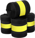 WILLBOND Carpet Cord Cover Cable Protector Floor Cover Cable Protector Management Only for Commercial Office Carpet(39.37 ft,Black and Yellow)