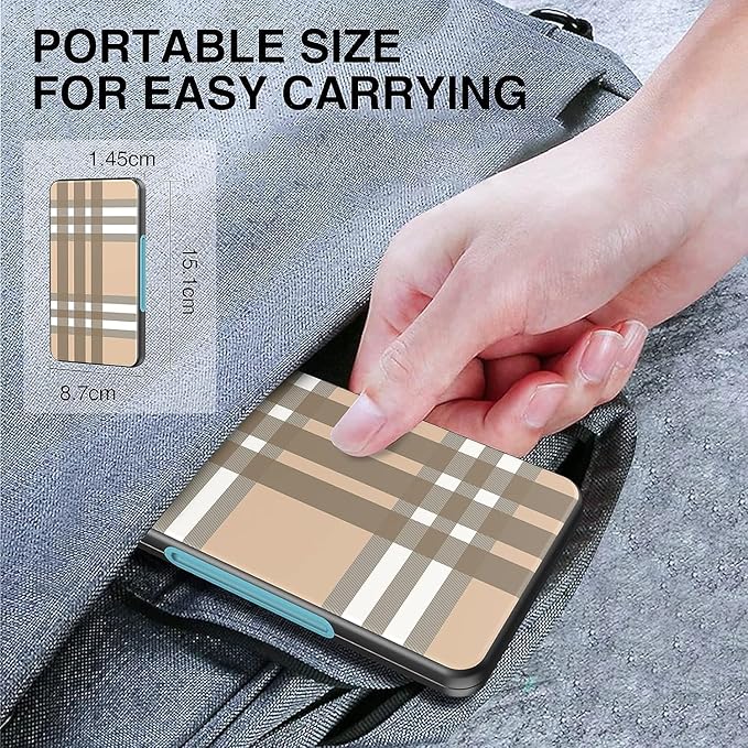 HEIYING Memory Card Case for SD/TF Cards,Portable SD Card Holder Storage Case Compatible with 20 SDXC SDHC and 20 TF Cards Slots