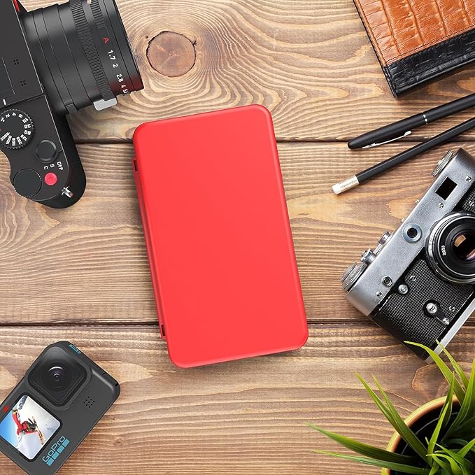 HEIYING SD Card Holder for SD/TF Cards,Portable Memory Card Storage Case Compatible with 20 SDXC SDHC and 20 TF Cards Slots
