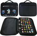 Black 6 Binder Enamel Pin Display Bag,Pin Books For Collectors,Pins Board Storage Organization Box Can Holds Pins, Brooches,Paper Clips,Sports medal.(Black 6 Binder,Without Accessories)