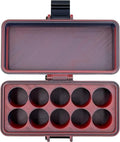 3D Printed Essential Oils Storage Case Compatible with Young Living 5ml Essential Oils - 5ml Bottle Storage Box with 10 Slots - Essential Oil Carrying Case, 16mm Max Diameter, 35mm Max Height
