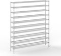 14" Deep x 72" Wide x 86" Height Wire Shelving Kit | 10-Tier | NSF Commercial Storage Rack Unit