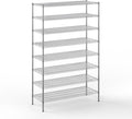 21" Deep x 54" Wide x 86" Height Wire Shelving Kit | 8-Tier | NSF Commercial Storage Rack Unit