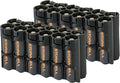 Storacell AA-12 Battery Storage Caddy and Dispenser (Pack of 2), Black, Holds 12 AA Batteries (Not Included), Durable & Compact Design, The Original Battery Caddy, Made in The USA